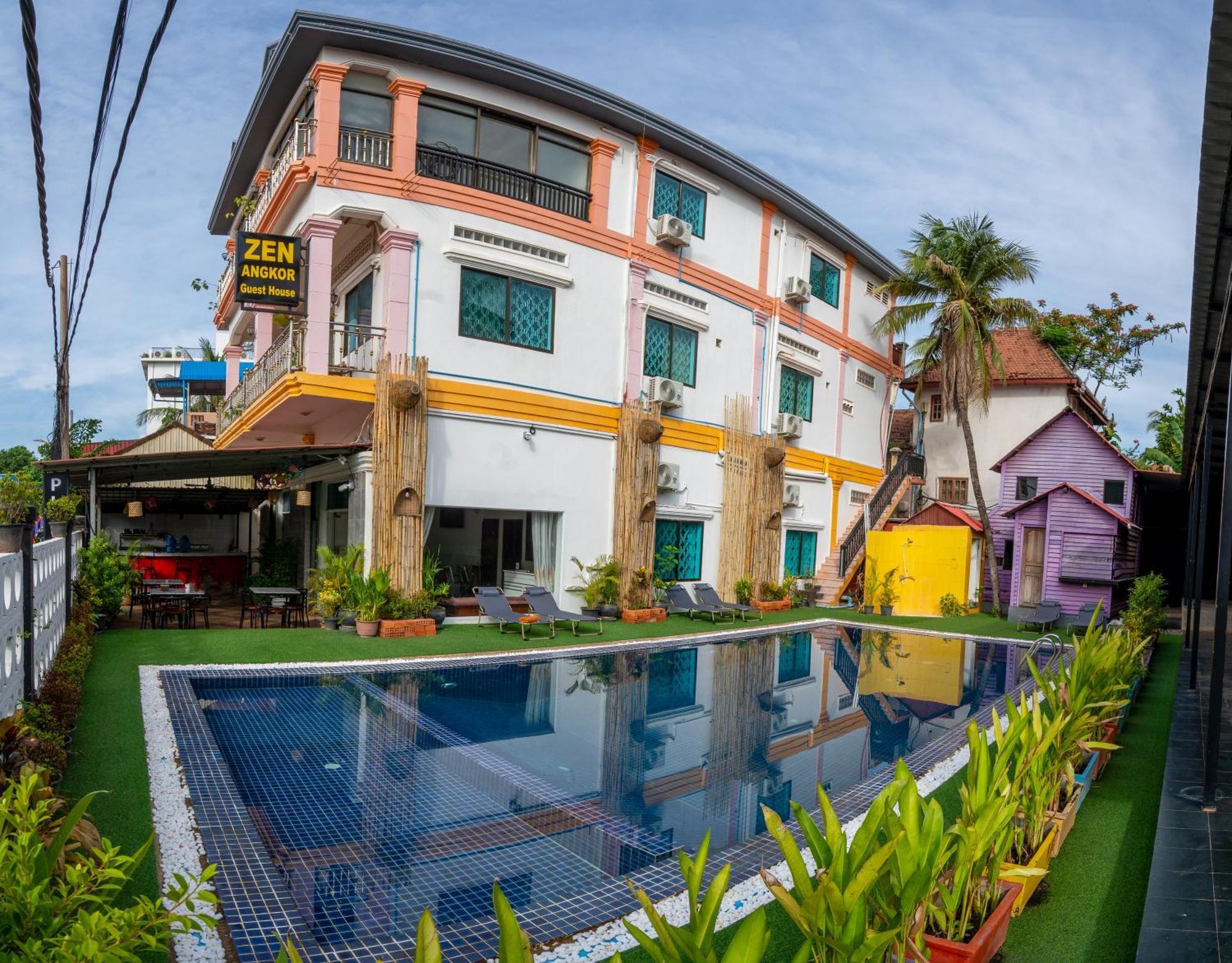 Zen Angkor Guest House 暹粒 外观 照片